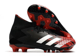 Chuteira Campo Adidas Predator Mutator .1 FG Black/Red - Cano Alto - DA Sports Oficial