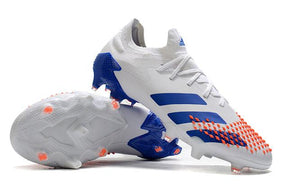 Chuteira Campo Adidas Predator Mutator .1 FG white/Blue - Cano Alto - DA Sports Oficial