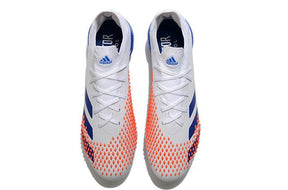 Chuteira Campo Adidas Predator Mutator .1 FG white/Blue - Cano Alto - DA Sports Oficial