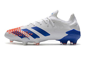 Chuteira Campo Adidas Predator Mutator .1 FG white/Blue - Cano Alto - DA Sports Oficial
