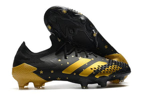 Chuteira Campo Adidas Predator Mutator + FG Black/Gold - Low - DA Sports Oficial
