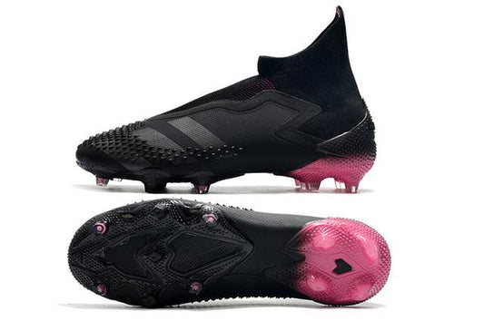 Chuteira Campo Adidas Predator Mutator + FG Black/Pink - Cano Alto - DA Sports Oficial