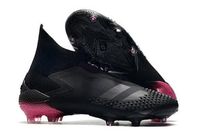 Chuteira Campo Adidas Predator Mutator + FG Black/Pink - Cano Alto - DA Sports Oficial
