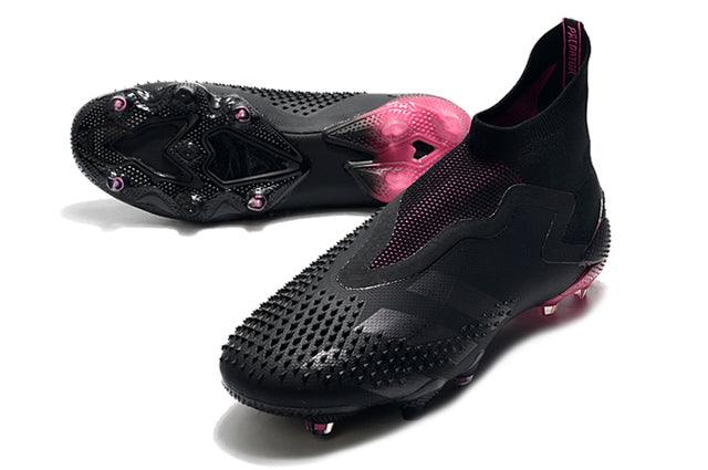 Chuteira Campo Adidas Predator Mutator + FG Black/Pink - Cano Alto - DA Sports Oficial