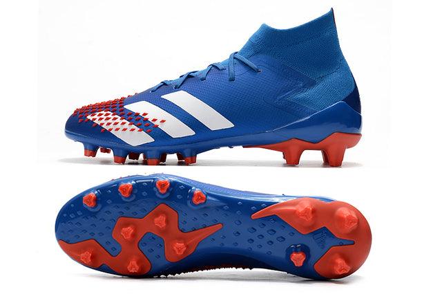 Chuteira Campo Adidas Predator Mutator + FG Blue - Cano Alto - DA Sports Oficial