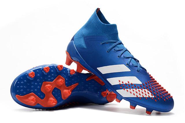 Chuteira Campo Adidas Predator Mutator + FG Blue - Cano Alto - DA Sports Oficial