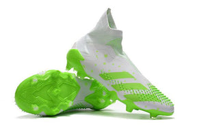 Chuteira Campo Adidas Predator Mutator + FG White/Green - Cano Alto - DA Sports Oficial