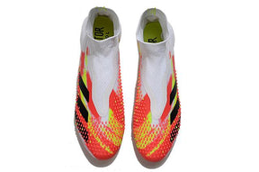 Chuteira Campo Adidas Predator Mutator + FG White/Red - Cano Alto - DA Sports Oficial