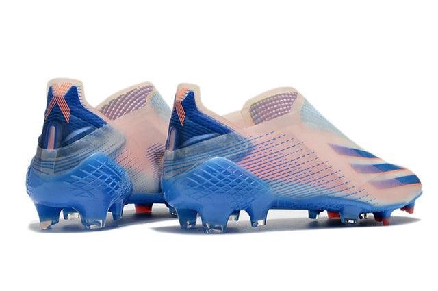 Chuteira Campo Adidas X Ghosted FG Blue/Rose - DA Sports Oficial