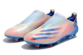Chuteira Campo Adidas X Ghosted FG Blue/Rose - DA Sports Oficial