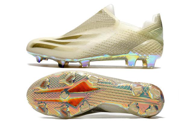 Chuteira Campo Adidas X Ghosted FG Gold - DA Sports Oficial