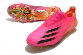 Chuteira Campo Adidas X Ghosted FG Rosa/Laranja - DA Sports Oficial
