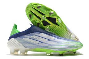 Chuteira Campo Adidas X SpeedFlow FG Verde/Azul - DA Sports Oficial