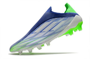 Chuteira Campo Adidas X SpeedFlow FG Verde/Azul - DA Sports Oficial