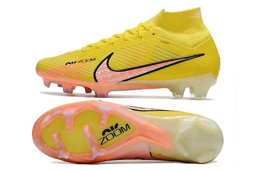 Chuteira Campo Nike Air Zoom Mercurial Superfly IX Elite FG Amarelo - Cano Alto - DA Sports Oficial