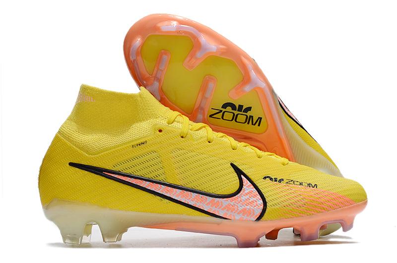 Chuteira Campo Nike Air Zoom Mercurial Superfly IX Elite FG Amarelo - Cano Alto - DA Sports Oficial