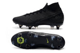Chuteira Campo Nike Mercurial Superfly 7 Elite SG - PRO Anti Clog All Black - Cano Alto - DA Sports Oficial