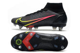 Chuteira Campo Nike Mercurial Superfly VIII Elite SG PRO Anti Clog Black/Yellow - Cano Alto - DA Sports Oficial