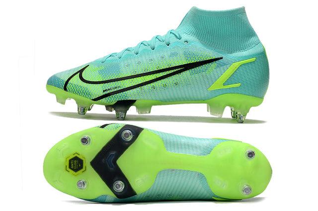 Chuteira Campo Nike Mercurial Superfly VIII Elite SG PRO Anti Clog Verde - Cano Alto - DA Sports Oficial