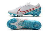 Chuteira Campo Nike Mercurial Vapor 13 Elite FG Azul e Branco - Low - DA Sports Oficial