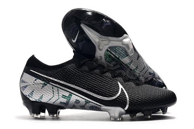 Chuteira Campo Nike Mercurial Vapor 13 Elite FG Black e Green - Low - DA Sports Oficial