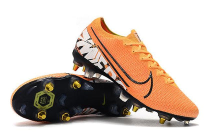 Chuteira Campo Nike Mercurial Vapor 13 Elite SG - PRO Anti Clog Orange - Low - DA Sports Oficial