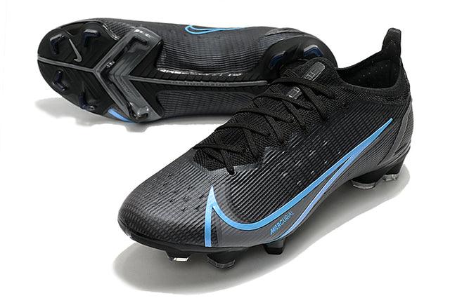 Chuteira Campo Nike Mercurial Vapor 14 Elite FG Black/Blue - Low - DA Sports Oficial