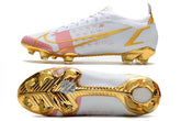 Chuteira Campo Nike Mercurial Vapor 14 Elite FG Branco/Rosa - Low - DA Sports Oficial