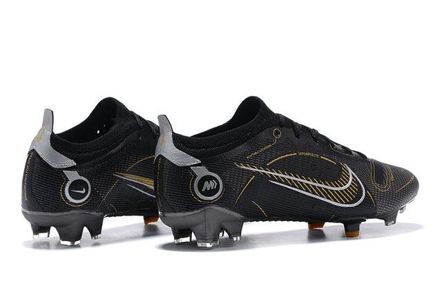 Chuteira Campo Nike Mercurial Vapor 14 Elite FG Preto e Dourado - Low - DA Sports Oficial
