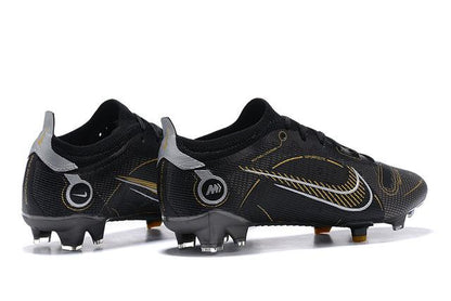 Chuteira Campo Nike Mercurial Vapor 14 Elite FG Preto e Dourado - Low - DA Sports Oficial
