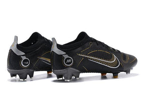 Chuteira Campo Nike Mercurial Vapor 14 Elite FG Preto e Dourado - Low - DA Sports Oficial