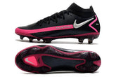 Chuteira Campo Nike Phantom GT Elite Dynamic Fit FG Black/Pink - Cano Alto - DA Sports Oficial