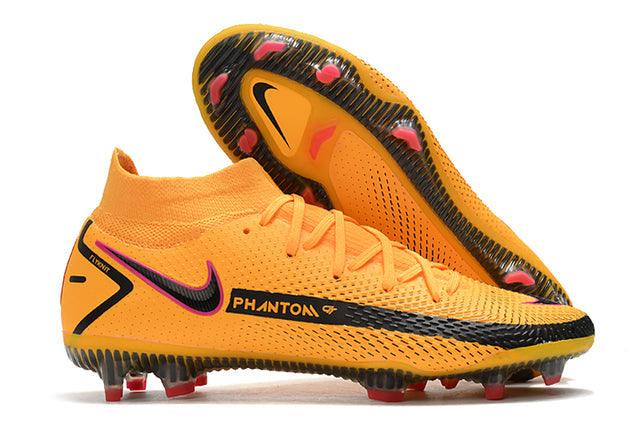 Chuteira Campo Nike Phantom GT Elite Dynamic Fit FG Orange - Cano Alto - DA Sports Oficial