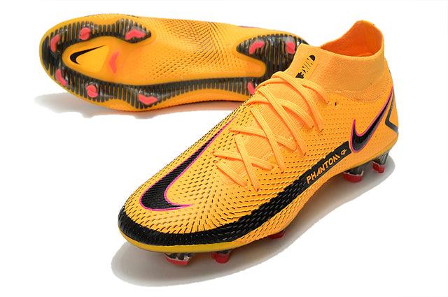 Chuteira Campo Nike Phantom GT Elite Dynamic Fit FG Orange - Cano Alto - DA Sports Oficial