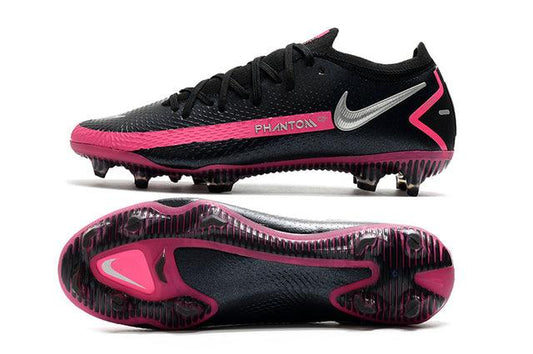 Chuteira Campo Nike Phantom GT Elite FG Black/Pink - Low - DA Sports Oficial