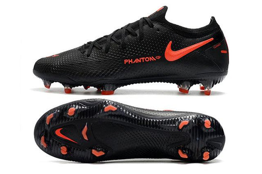 Chuteira Campo Nike Phantom GT Elite FG Black/Red - Low - DA Sports Oficial