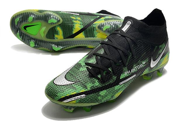 Chuteira Campo Nike Phantom GT2 Elite FG Green Turtle - Cano Alto - DA Sports Oficial