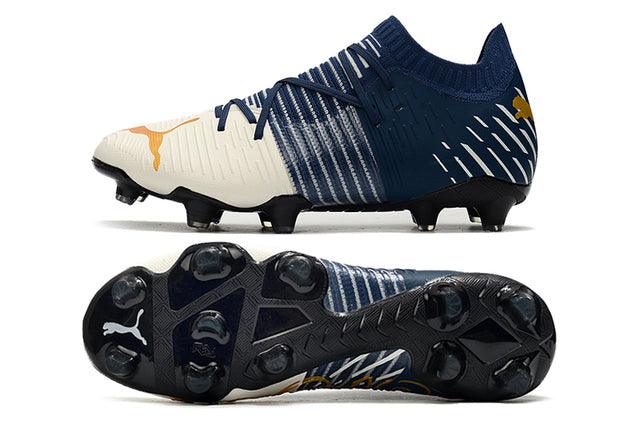 Chuteira Campo Puma Future Z FG Azul/Bege - DA Sports Oficial