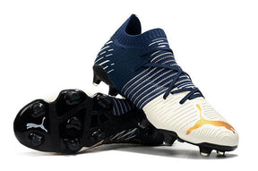 Chuteira Campo Puma Future Z FG Azul/Bege - DA Sports Oficial