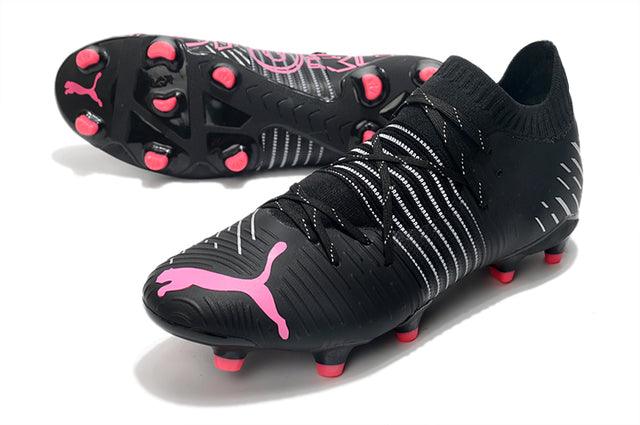 Chuteira Campo Puma Future Z FG Black/Pink - DA Sports Oficial
