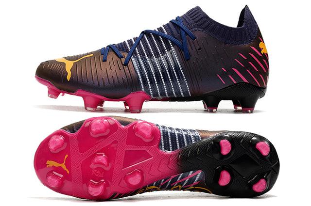 Chuteira Campo Puma Future Z FG Black/Pink/Orange - DA Sports Oficial