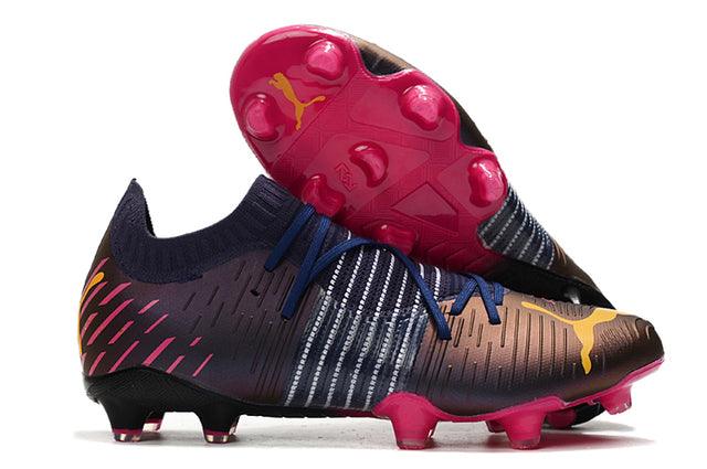 Chuteira Campo Puma Future Z FG Black/Pink/Orange - DA Sports Oficial