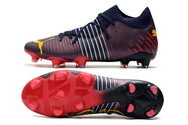 Chuteira Campo Puma Future Z FG Black/Red/Orange - DA Sports Oficial