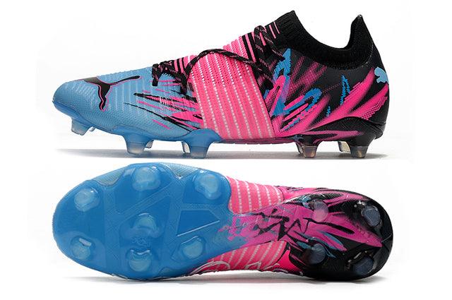 Chuteira Campo Puma Future Z FG Blue/Pink - DA Sports Oficial