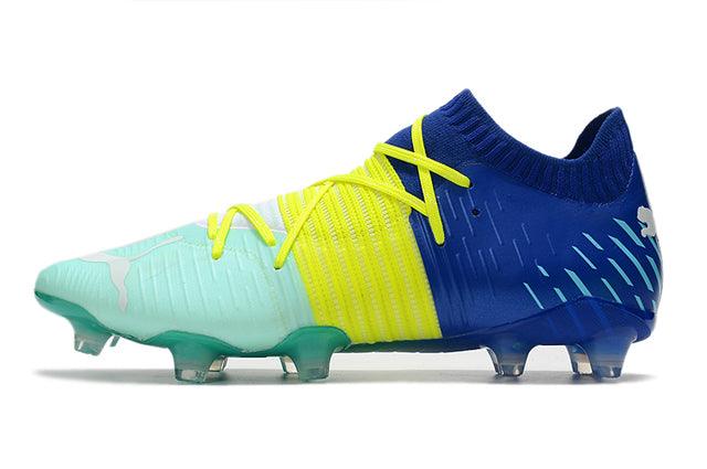 Chuteira Campo Puma Future Z FG Blue/Yellow/Green - DA Sports Oficial