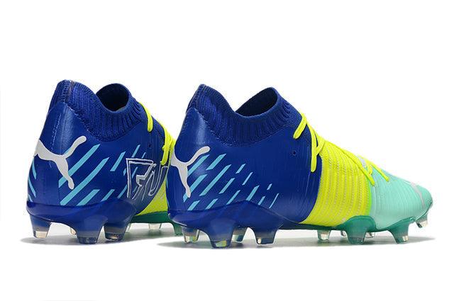 Chuteira Campo Puma Future Z FG Blue/Yellow/Green - DA Sports Oficial