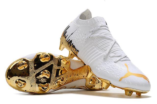 Chuteira Campo Puma Future Z FG White/Gold - DA Sports Oficial