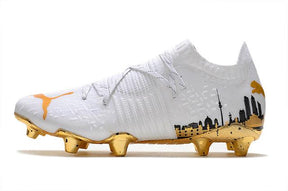 Chuteira Campo Puma Future Z FG White/Gold - DA Sports Oficial