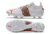 Chuteira Campo Puma Future Z FG White/Orange - DA Sports Oficial