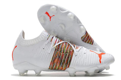 Chuteira Campo Puma Future Z FG White/Orange - DA Sports Oficial